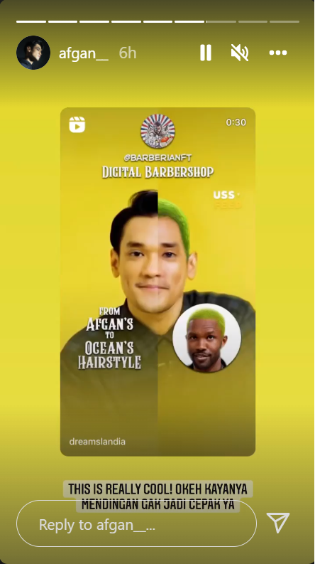 barberianft's tweet photo. Thank you @afgan___ for the repost! 😀💈

#Repost #Instagram #YouTube #Indonesia #barber #hairstyle https://t.co/lyk0du3nLY