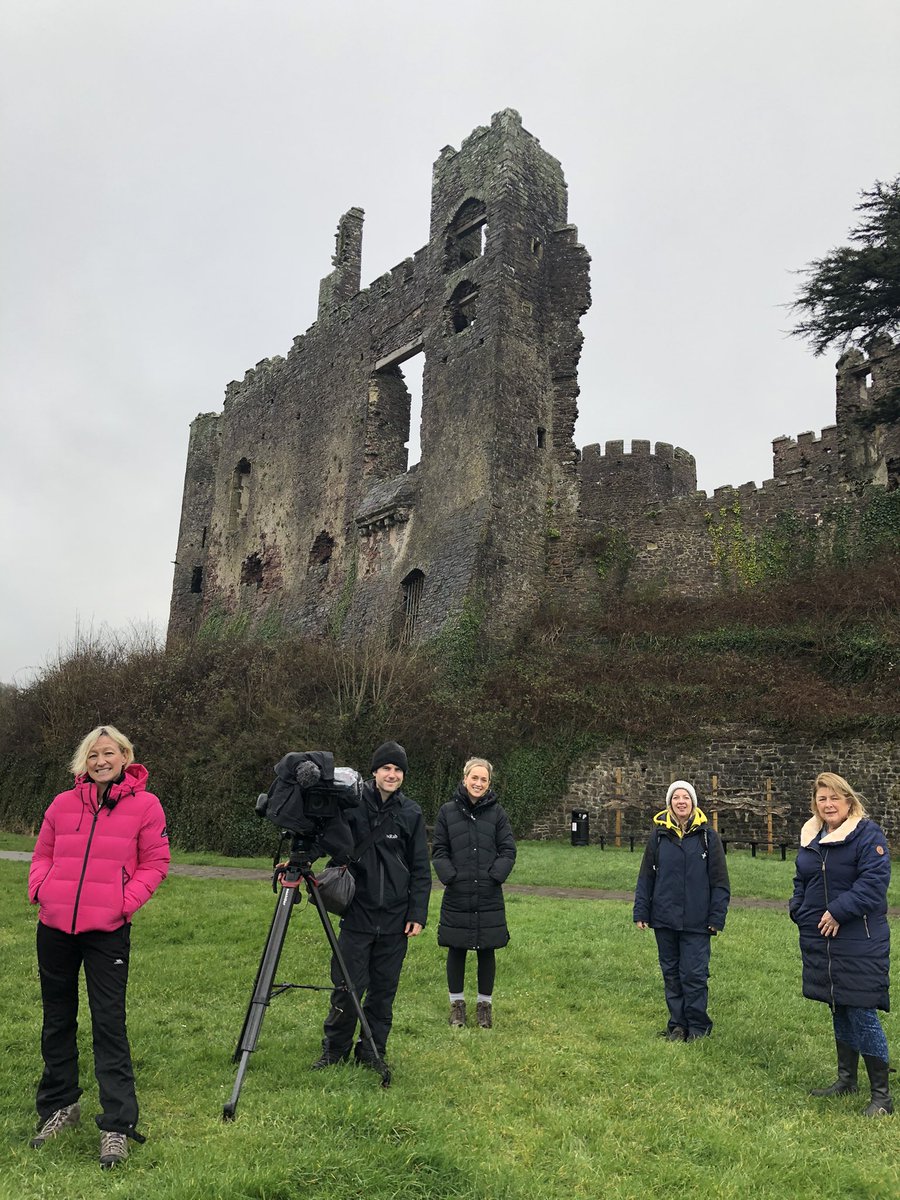 Drizzly days filming with <a href="/itvcoastcountry/">ITV Coast & Country</a>  film crew who are putting together a programme to celebrate <a href="/WalesCoastUK/">Wales Coast Path UK</a> <a href="/WalesCoastPath/">Llwybr Arfordir Cymru / Wales Coast Path</a> 10th anniversary.  To be shown on 11th March at 7 pm.
