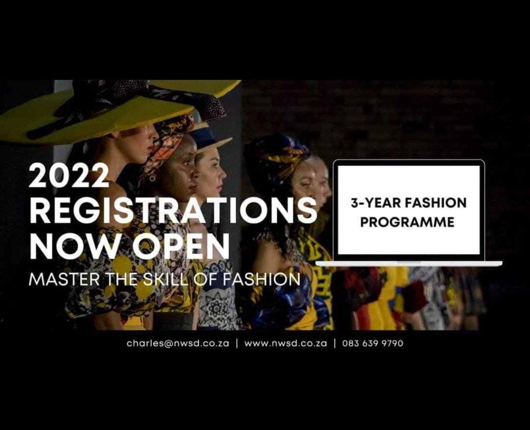 RealXavier011's tweet photo. North West School of Design registration period has been extended until further notice.
One lucky student that registers between the 7th of Feb 2022 and the 16th of February 2022, stands a chance of winning a fabric voucher worth R500.

Visit https://t.co/QJpUalr9K2 to register. https://t.co/YNbPNjSQYM