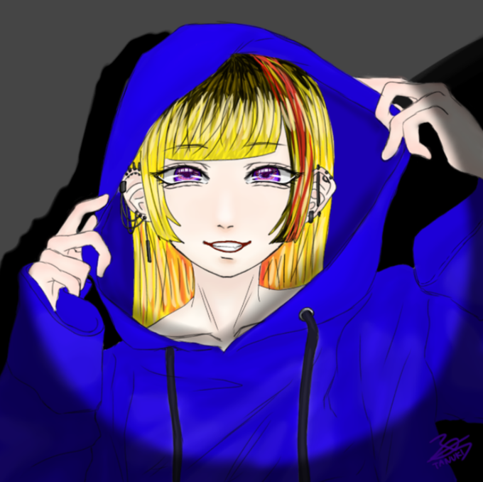ピアス好きな人のtwitterイラスト検索結果