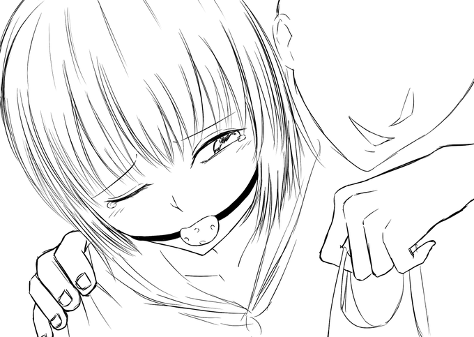 マスクをつけられる直前

恐怖で怯えている女の子は可愛いです。 