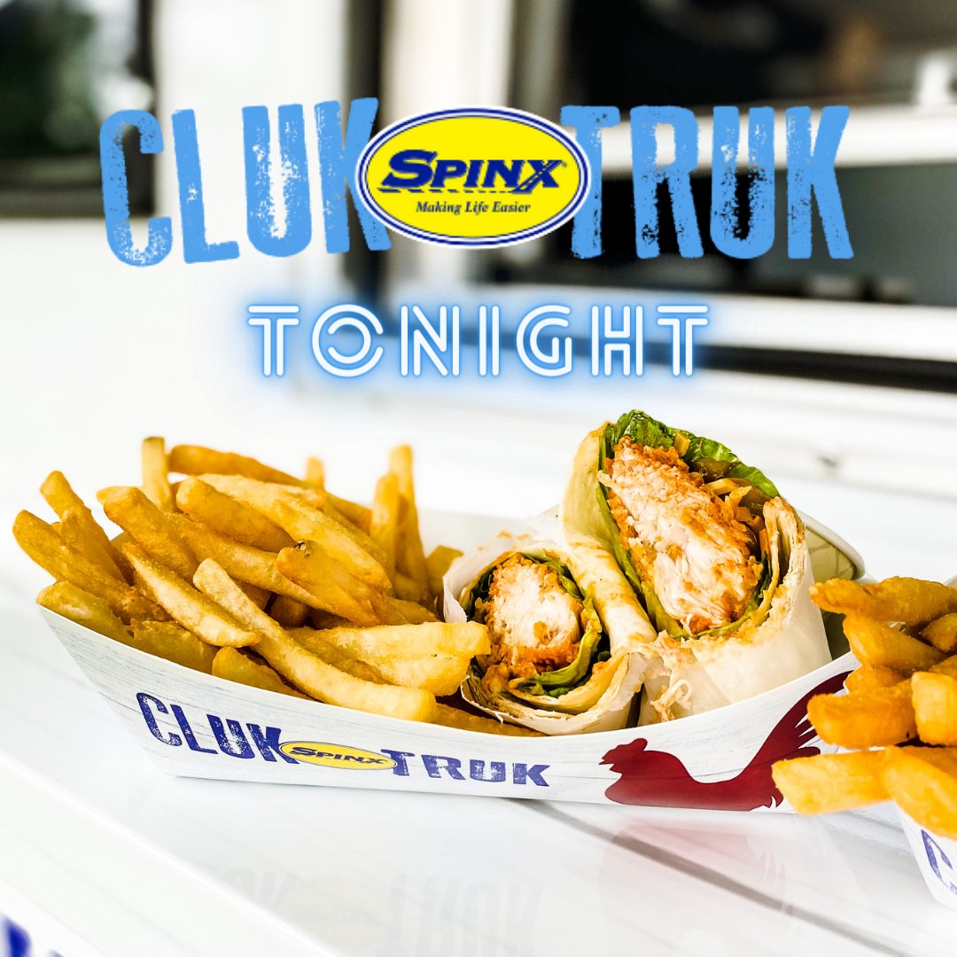 Happy Tuesday, Upstate! Come see us tonight at <a href="/CommunityTap/">The Community Tap</a>. We'll be there serving legendary fried chicken from 5:30-8:30. See y'all then. #SpinxOnWheels