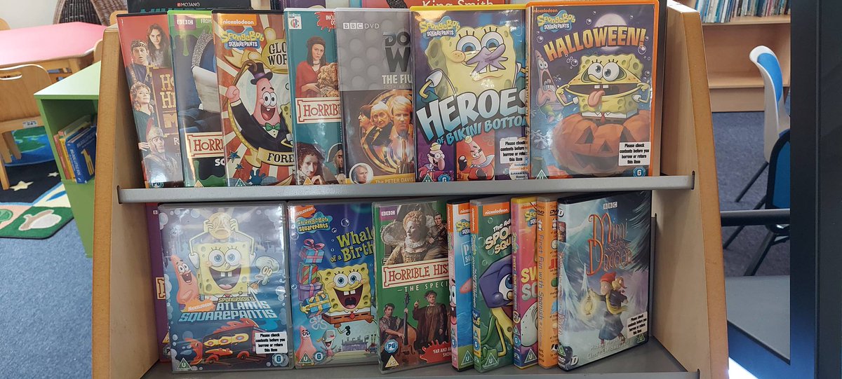 DLR_Libraries's tweet image. Check out our latest kids DVD&apos;s here at #CabinteelyLibrary . Hoping for much enjoyment for all the young customers of #dlrlibraries