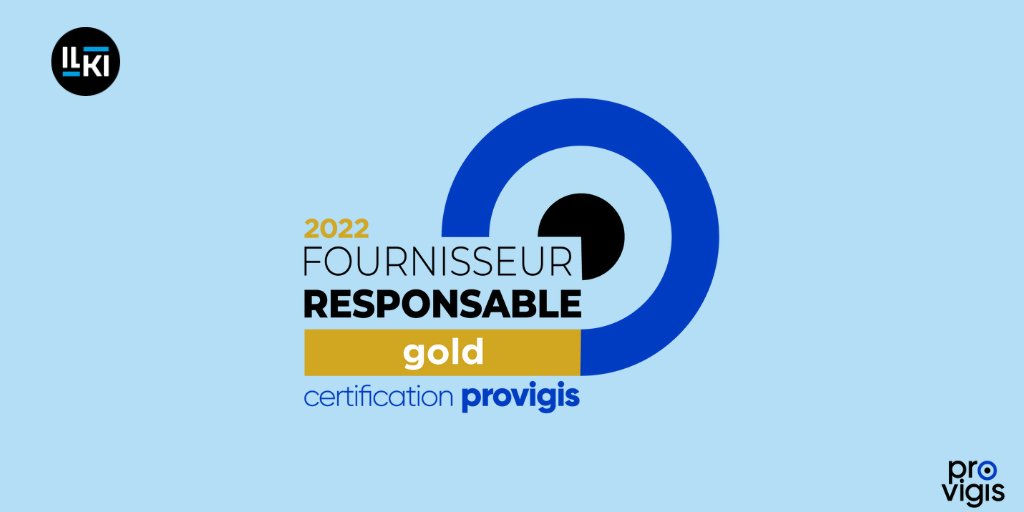 Nous sommes fiers d’avoir obtenu le label Gold de “Fournisseur Responsable” qui matérialise notre engagement RSE au quotidien envers nos clients.
<a href="/provigis/">Provigis</a> #FournisseurResponsable #acheteurs #responsable #RSE  #Provigis #Label