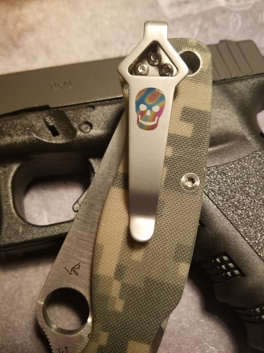 popscustomclips's tweet photo. @creat3nft Please look at my collection "10 years in Titanium".  
https://t.co/NiDC1avwCc  Photo collage of my 10 year self-taught journey creating knife-art with titanium pocket clips.  Includes $3K+ unlockable content. Artist story at https://t.co/BpRJwuY5Wl https://t.co/W2IurnUvGw