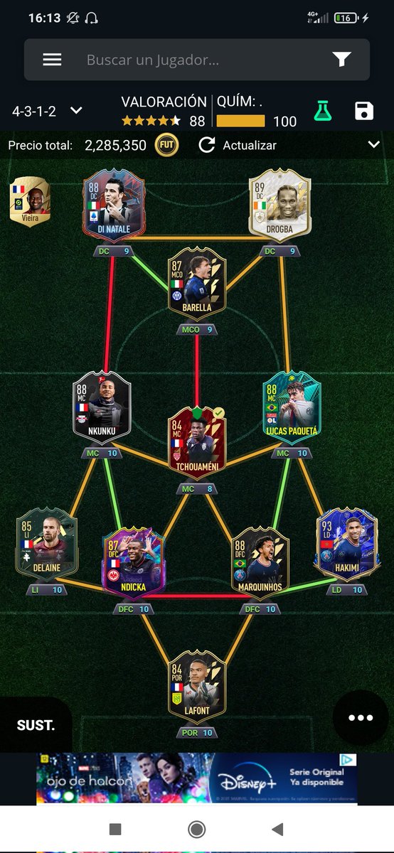 JanSerrahima's tweet photo. @TeamDUXGaming @pabloalbarra_ @Rulasss47 Juego con 4-1-2-1-2 nkunku MCO tchouameni MCD https://t.co/iCu3MYAVn1