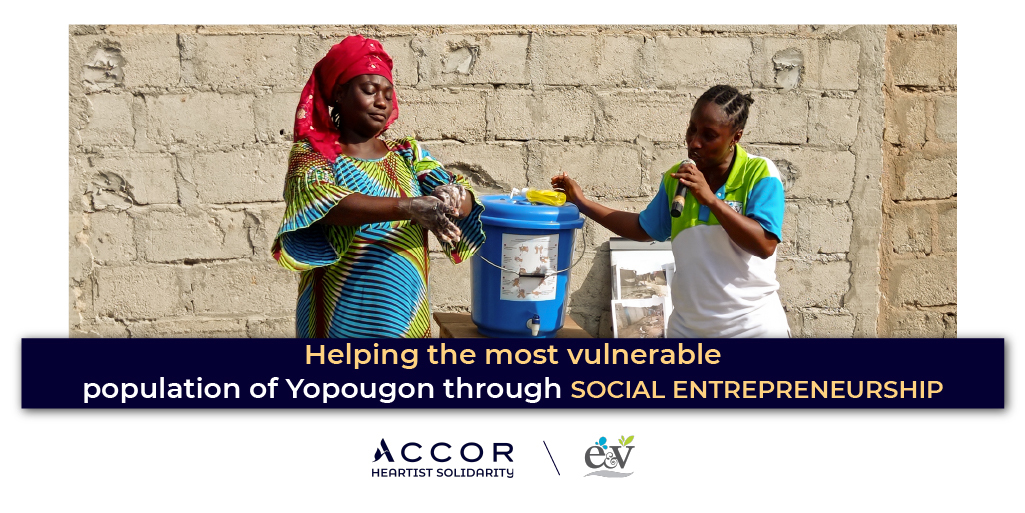 AccorSolidarity's tweet photo. Once again in 2021, and for the third year running, @AccorSolidarity has been pleased to support @eau_et_vie COTE D'IVOIRE in its professional integration project for the most vulnerable inhabitants of Yopougon. https://t.co/NTFOY3lPRq