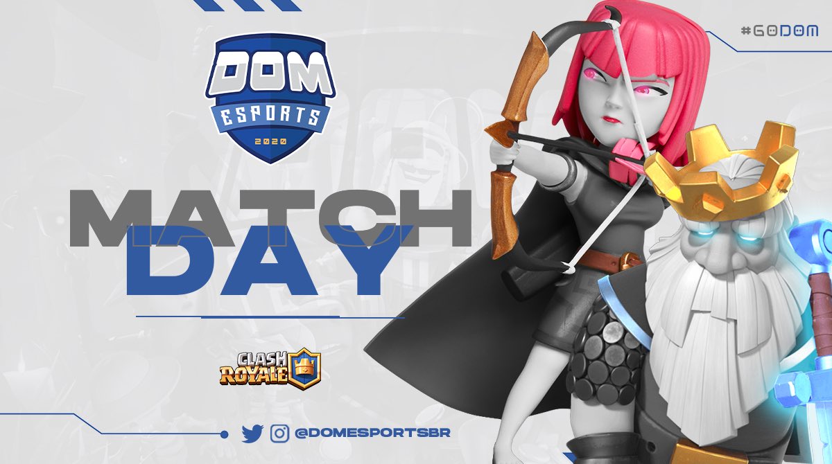DOM eSports ✨ (@domesportsbr) on Twitter photo #ClashRoyale
Após passarmos a borracha na noite de ontem, hoje é dia de encararmos os seguintes adversários:
🏆 @PlayWolfGG
🆚 <a href="/TeamWaikiPE/">TEAM WAIKI</a>
⏰ 21:00h
🏆 <a href="/DeltaCup_2/">Delta Cup</a>
🆚 Atomic Gaming
⏰ 22:00h
🏆 <a href="/YouKnowLeague1/">YouKnow League 🏆</a> (Quartas)
🆚 <a href="/SKCalalas/">SKCalalas</a>
⏰ 23:00h
Pra cima, crias! #GODOM 💙💪🏻 #ClashRoyale
Após passarmos a borracha na noite de ontem, hoje é dia de encararmos os seguintes adversários:
🏆 @PlayWolfGG
🆚 <a href="/TeamWaikiPE/">TEAM WAIKI</a>
⏰ 21:00h
🏆 <a href="/DeltaCup_2/">Delta Cup</a>
🆚 Atomic Gaming
⏰ 22:00h
🏆 <a href="/YouKnowLeague1/">YouKnow League 🏆</a> (Quartas)
🆚 <a href="/SKCalalas/">SKCalalas</a>
⏰ 23:00h
Pra cima, crias! #GODOM 💙💪🏻