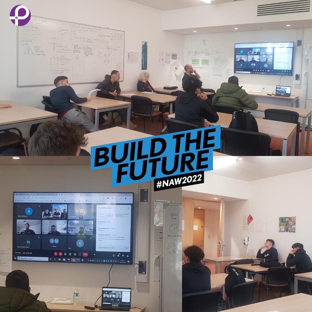 Theitp_1's tweet image. We wanted to say a big thank you to Morgan Sindall for hosting Apprenticeship sessions for our students as part of #NAW! 

This morning&apos;s session was focused on meeting current apprentices, hearing first-hand about their experiences &amp;amp;what it like to be an apprentice