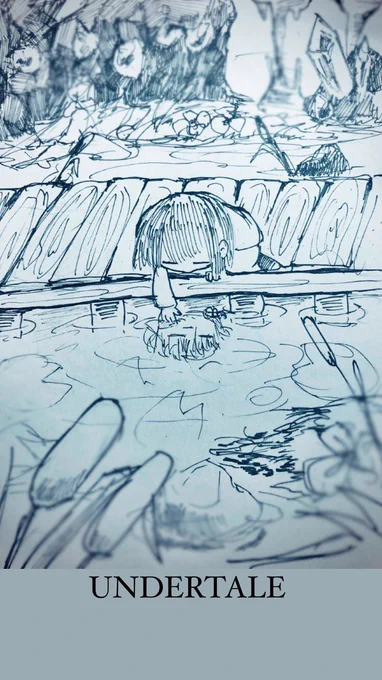 たまに別ジャンルも描いたりしてる。 