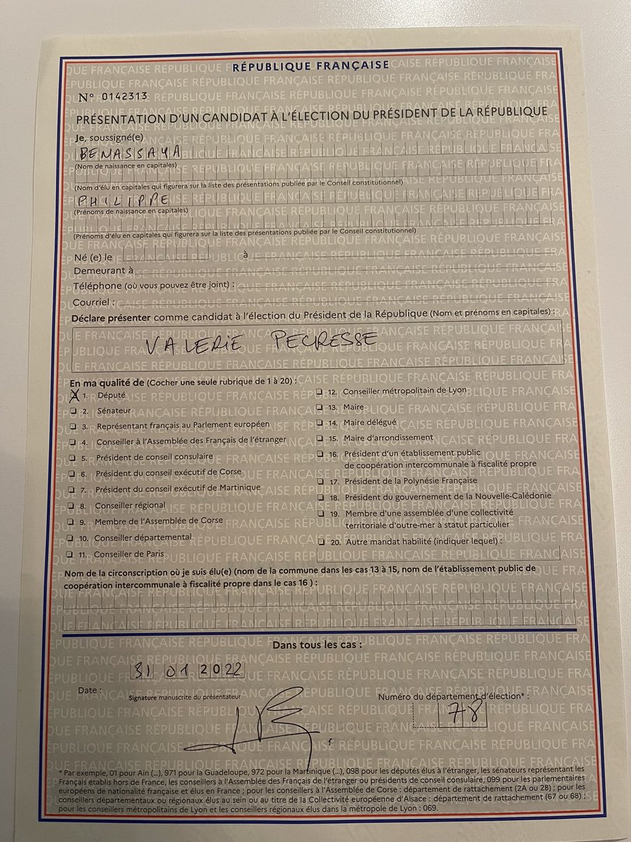 PhilipBenassaya's tweet photo. Elle m’a soutenu en 2014 pour les municipales, je la soutiens aujourd’hui @vpecresse @avecValerie https://t.co/2wWO8z7MV4