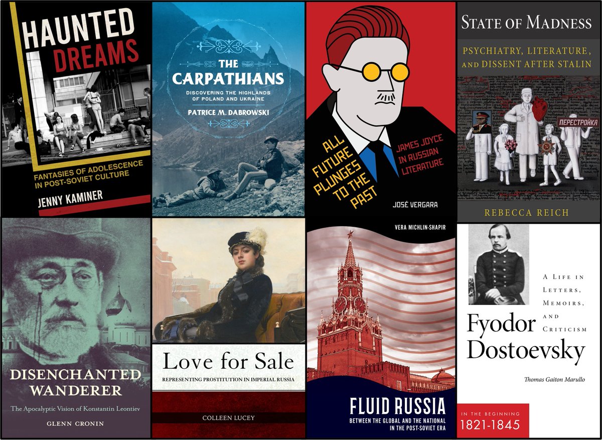 Hi team, don't forget that #NIUPress is an imprint of @CornellPress and publishes excellent #SlavicStudies & #EurasianStudies titles that should be on your bookshelves. Check out recent titles below and visit our NIUP page to see what's coming next: cornellpress.cornell.edu/imprints/north… (1/4)