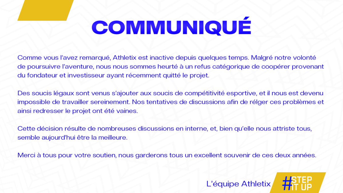 Athletix tweet media