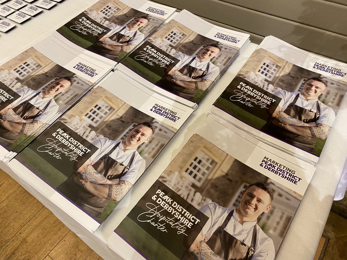 The stage is set for the official launch of the Peak District &amp; Derbyshire Hospitality Charter at @Chatsworth – our opportunity to raise the profile of this vibrant sector and advocate working in hospitality as a great career choice 🎉

visitpeakdistrict.com/industry/hospi…

#AGreatPlaceToWork