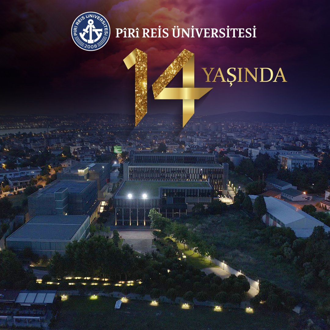 Türkiye'nin denizcilik temalı ilk ve tek üniversitesi Pîrî Reis Üniversitesi 14 yaşında! 🥳🎉

#PiriReisÜniversitesi #14yaşında #Yıldönümü #DenizcilikÜniversitesi