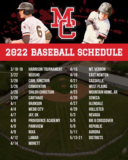BaseballMCHS's tweet photo. 38 days away from first pitch https://t.co/sNLUxjVvZL