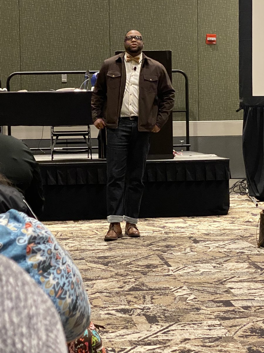 Listening to The <a href="/andredaughty/">Andre Daughty</a> for the second time this week! #TCEA2022