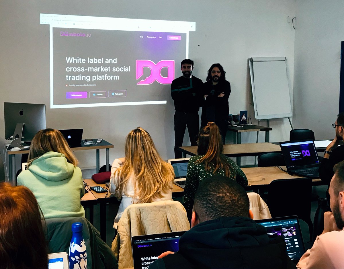 DiaboloTrading's tweet image. Diabolo was selected to be the subject of a competition study on #inbound #marketing with @ECV_Digital_Nts  students. 
✅The winning team will be selected on Friday for this project.