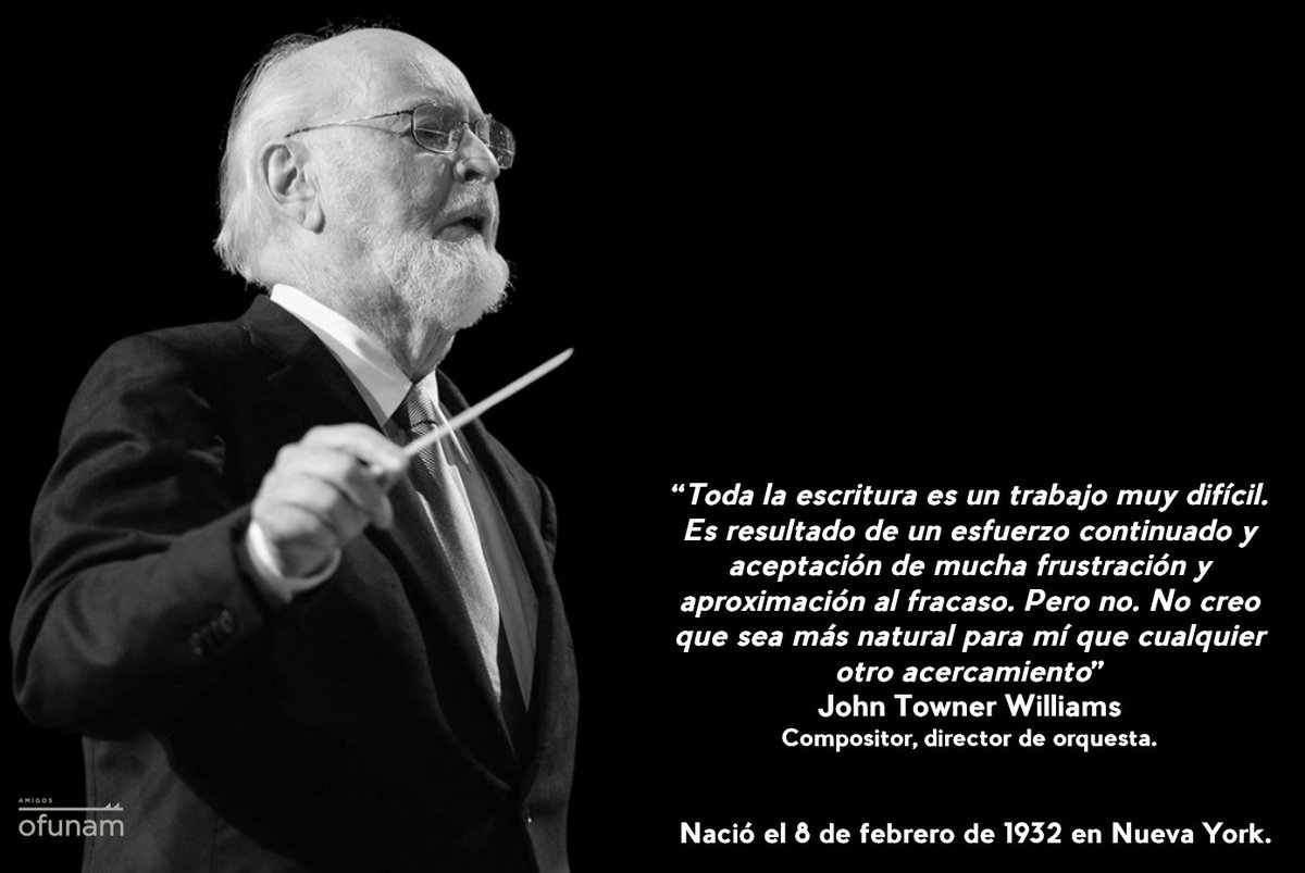 #UnDíaComoHoy
Celebramos el 90 cumpleaños del compositor John Williams
¿Cuál es tu obra favorita?

open.spotify.com/album/53DgWmMJ…