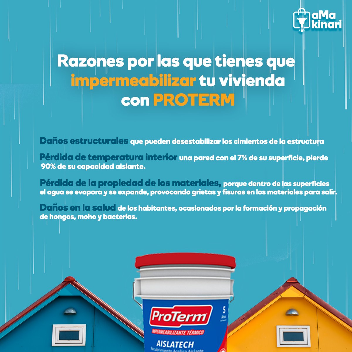 _aMakinari's tweet photo. 📌Razones por las que tienes que impermeabilizar tu vivienda con #ProTerm https://t.co/C1jlWtHjji