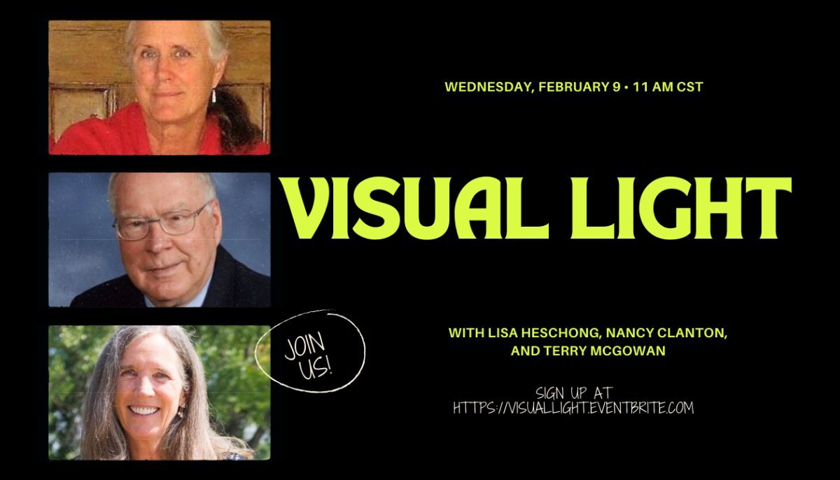 ClantonAssoc's tweet photo. Join Nancy Clanton, Lisa Heshong, and Terry McGowan  in a conversation on the importance of natural visual light in designed environments tomorrow at noon EST! 

Register now at: https://t.co/YLXFKjNukD https://t.co/LbQWg4SdzE