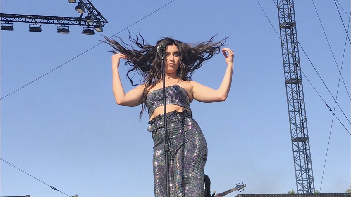Lauren performing Back to Me at Coachella (2018)