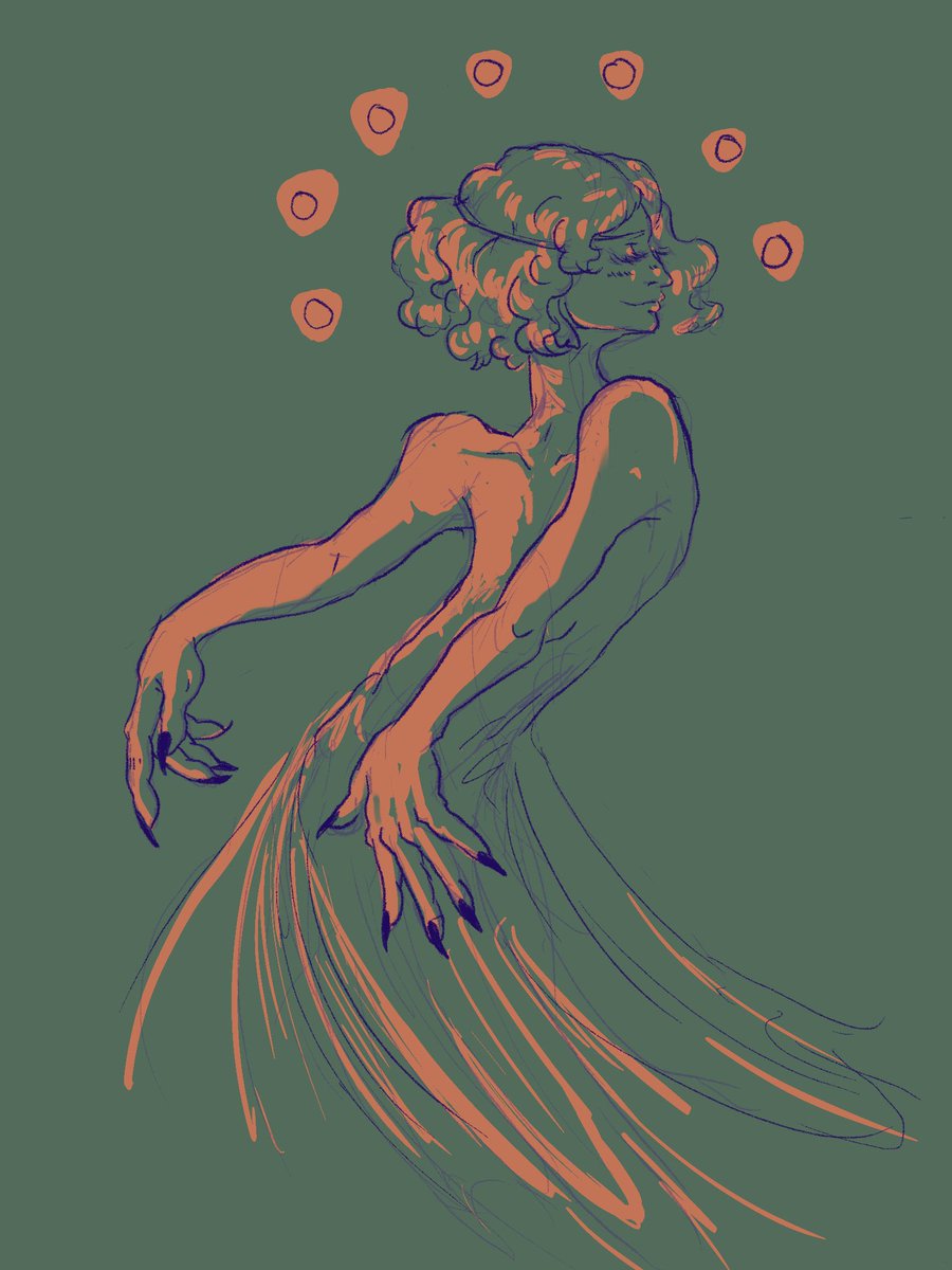 An old sketch #sketchbook #procreateart