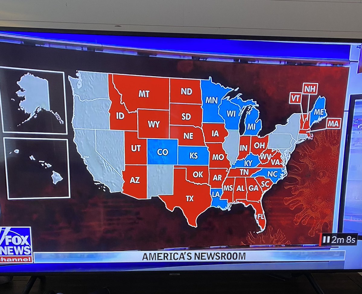 beejhartman's tweet photo. If this much of the country has gotten rid of mask mandates, why can’t Washingtonians Inslee? https://t.co/lBdeVb0yo5