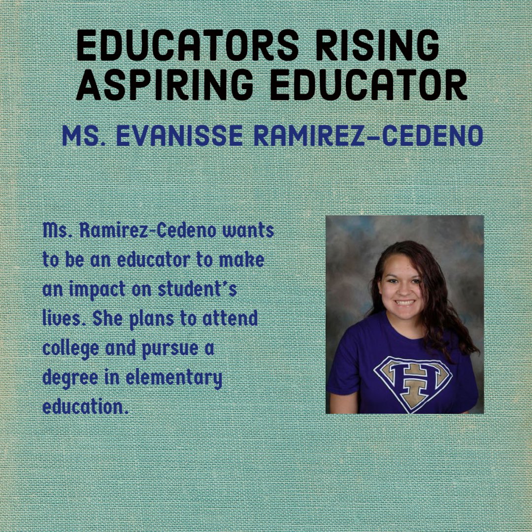 satellitecenter's tweet photo. Educators Rising develops the next generation of professional educators. We are celebrating @EducatorsRising Week by introducing our Aspiring Educators. Meet our first four aspiring educators. #GrowYourOwn #EdRisingWeek2022 @EdRisingLa https://t.co/qCDabiUbZl