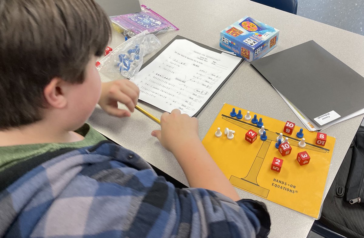 teacherMelanieR's tweet photo. Hands down STILL one of my favorite teaching tools #handsonequations https://t.co/0MmkKqFkMt
