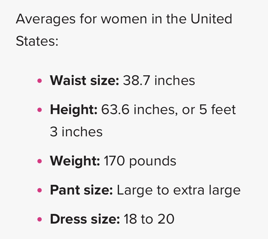 pbjluvrx's tweet image. rt if ur smaller than the average american woman