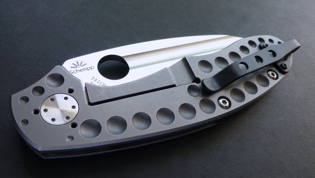 popscustomclips's tweet photo. @cryptoBILLnfts Please look at my collection called "10 Years in Titanium".  https://t.co/NiDC1avwCc  A photo record of my 10-year self-taught journey creating knife-art with titanium pocket clips.  $3K+ unlockable content. Artist story at https://t.co/BpRJwuY5Wl https://t.co/yrE2cWK7L5