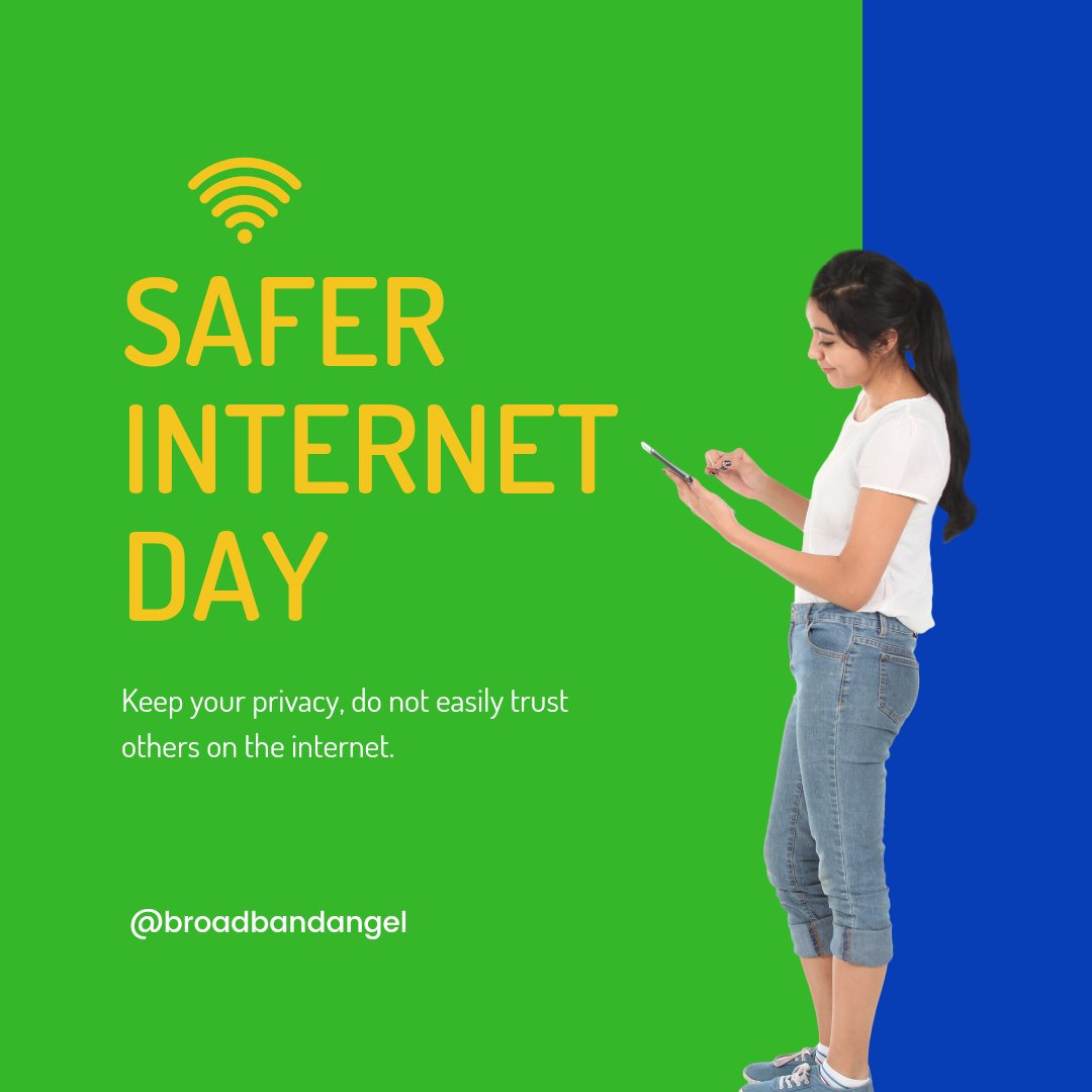 Keep your privacy and social media private; don't trust anyone too easily on the Internet
#SaferInternetDay2022 #SaferInternetDay #SID2022 pic.x.com/HlHyzvxPDB