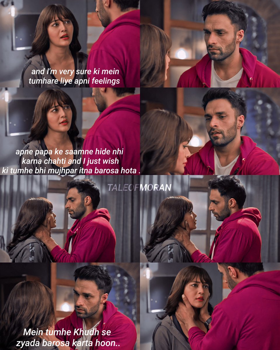 taleofmoran's tweet photo. Karan is just so clear about his views 😌 and relationships only works with mutual understanding ❤️ 
.
.
.
#shaaleenmalhotra #kaveripriyam 
#karanshergil #monamimahajan 
 #moran #taleofmoran #shari #shaveri
#ziddidilmaanena https://t.co/7tVczwZHBV