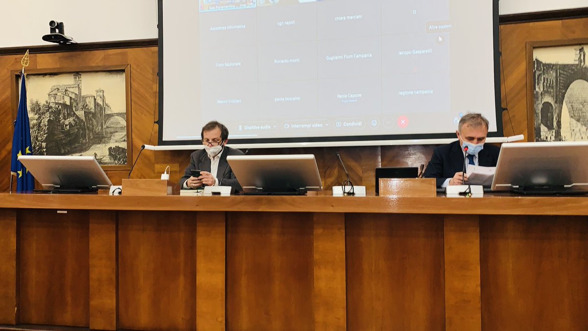 🔴⚙️ Inizia il tavolo al #Mise sulla vertenza #Whirlpool di #Napoli. Si parte dall'aggiornamento sul progetto di reindustrializzazione dello stabilimento di via Argine.
#NapoliNonMolla