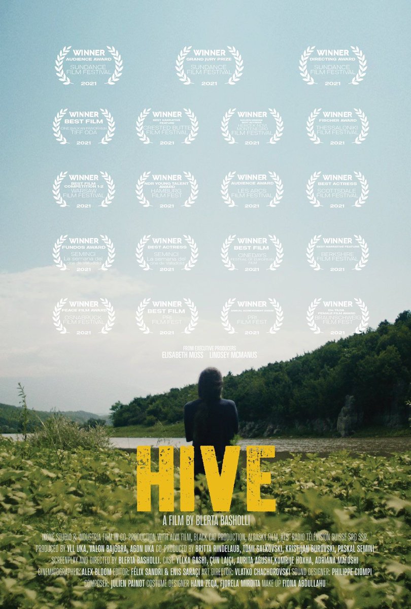 Hive was sadly not nominated for the Oscars but we are incredibly proud of how far they have come! 

What an achievement, what a statement, and what a demonstration of the talent &amp; ambition that 🇽🇰 possesses. 

The women of Krusha, <a href="/Blertabb/">Blerta Basholli</a> &amp; the team - you are an inspiration.