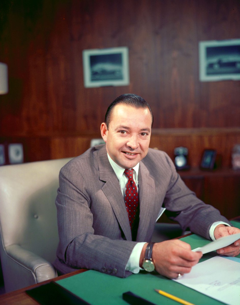 LincolnMotorCo's tweet photo. Pioneers make the impossible happen. 

As we celebrate 100 years of Lincoln, we tip our hats to Edsel Ford, William Clay Ford Sr., and E.T. Gregorie, the peerless dreamers, makers, and innovators who launched us on this incredible journey. #Lincoln100 https://t.co/0n0kb3ZWGk