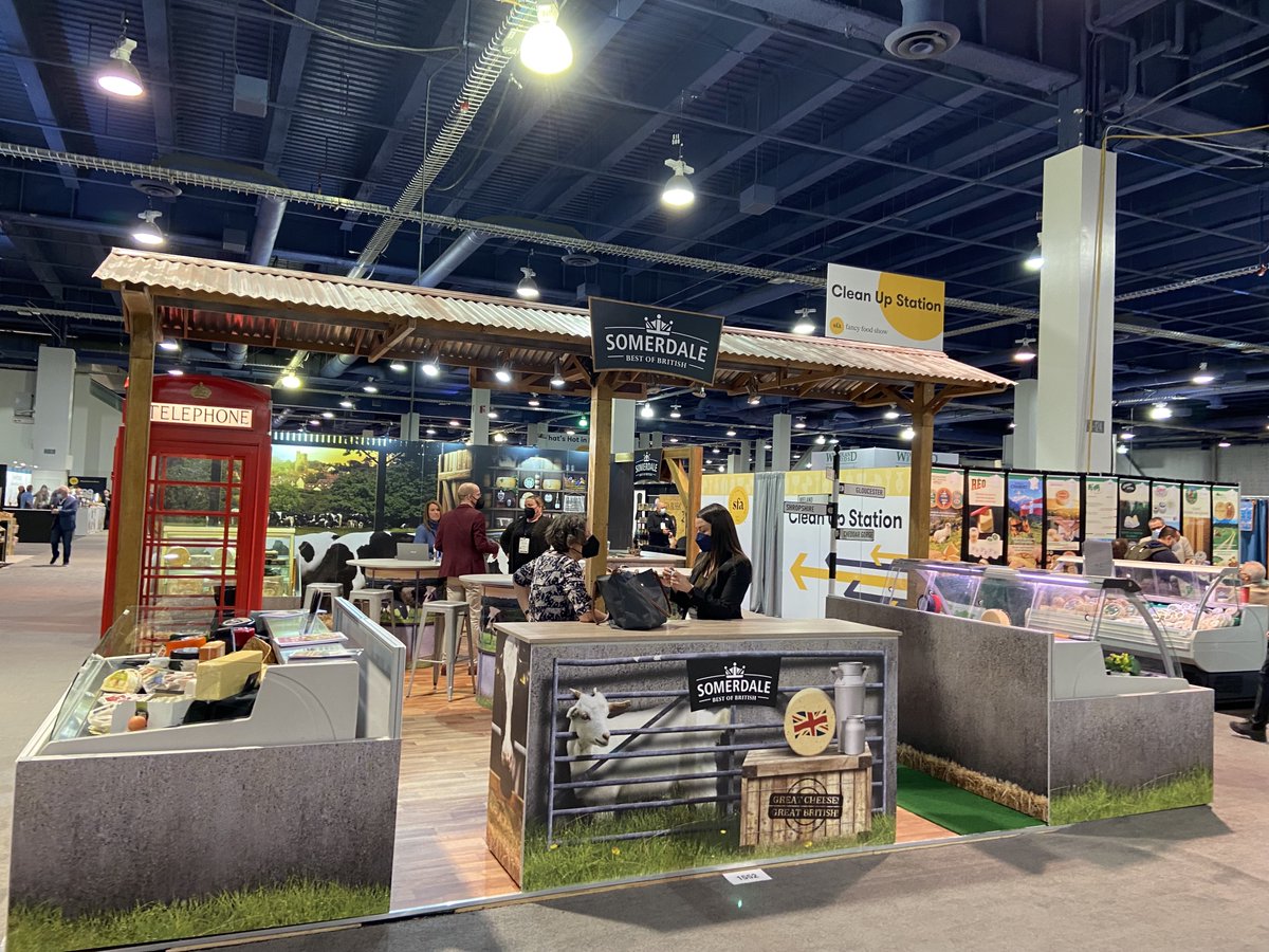 KontosFoods's tweet photo. The @Specialty_Food #WinterFancy Food Show has food from all over the world. We took in a few of the international offerings including @somerdalecheese and Ital Foods Inc. It's been a great show! See you next year!π https://t.co/te3zPhtcxh