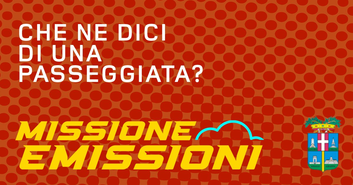 La forma fisica è fondamentale per un eroe! Scegliere di fare una passeggiata è un piccolo gesto che ti permette di farti del bene e di migliorare la qualità dell’aria. #Missioneemissioni #MenoPM10 #Stopinquinamento