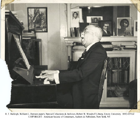 Harry T. Burleigh Society tweet media