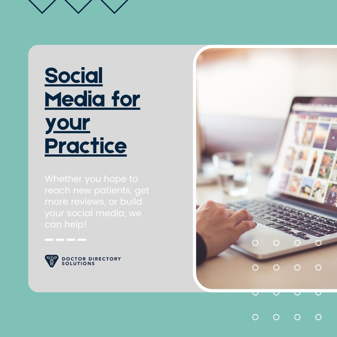 DoctorDirect_'s tweet image. You still have time to set your practice’s goals for this upcoming new year! 
Doctor Directory Solutions can help you develop and implement your goals! Make 2022 a successful year by reaching new patients through social media!