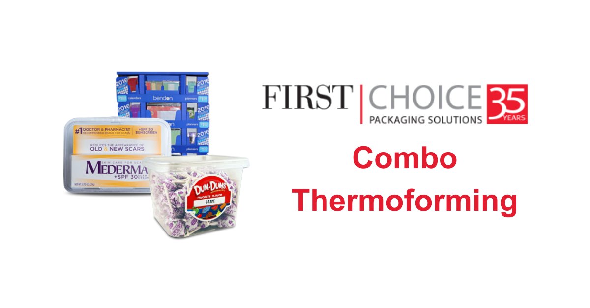 FirstChoicePack's tweet photo. Using Combo Thermoforming can be a cost-saving manufacturing strategy. Discover How: https://t.co/RmRA9dNb98 

#FirstChoicePackaging #ThermoformedPackaging #POPDisplays #ConsumerRetailPackaging #POPDisplay https://t.co/WpPFz3LkYU