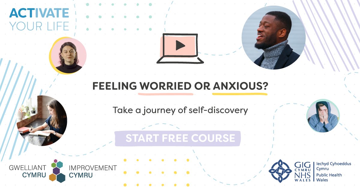 NHSWales_PI's tweet photo. 🖥️ ACTivate Your Life is a free video course to help you understand your feelings.

It can help you take greater control so that your life becomes less stressful and more enjoyable.

https://t.co/T4vI1xyRgW 

#ACTivateYourLife https://t.co/LBcDWBegSv