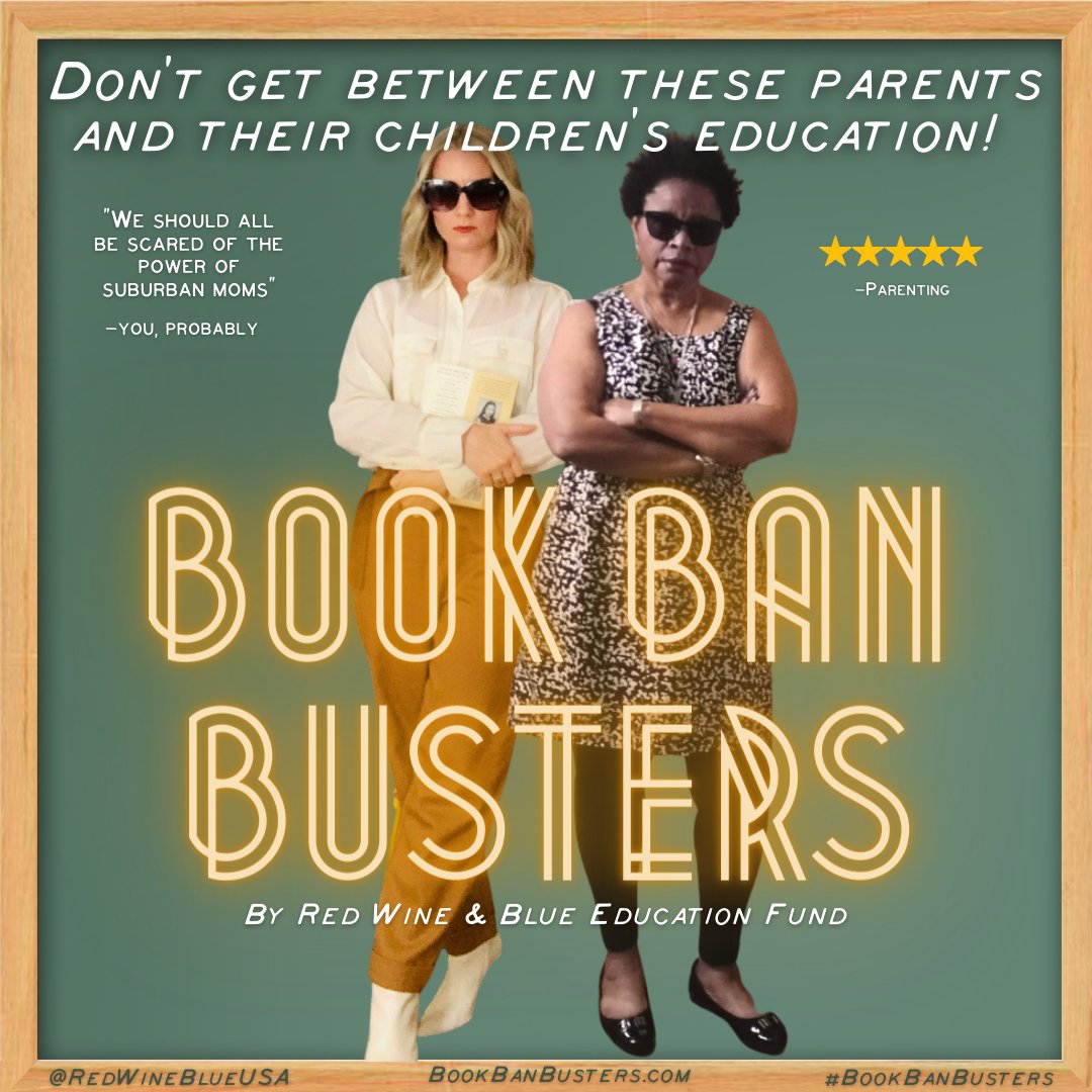 RedWineBlueUSA's tweet photo. In the week since we launched #Bookbanbusters THOUSANDS of you have signed up to stay up-to-date, fight back, and donated to help defeat book bans across the country.

And if you haven’t yet, what are you waiting for? https://t.co/KNysU6Hi4I https://t.co/cRsl6i6zoi