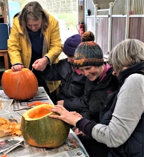 beardwoodnlp's tweet photo. We've been away from Twitter for a while due to the pandemic, but now we're back!
We've still been busy on the farm with many of our activities, including growing lots of vegetables, like these pumpkins, courgettes &amp; tomatoes, which make for delicious pan roasts &amp; fun workshops! https://t.co/M2twUpdVYm