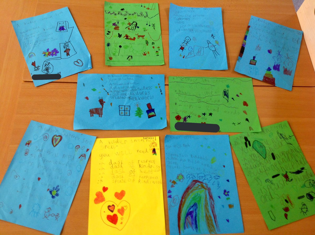 GBS_Grasshopper's tweet photo. Today we have been learning about #SaferInternetDay We read a story together all about staying safe when playing online games. After that, worked with a partner to create our own kinder internet spells! What ingredients can you see in our spells? #gbs4computing https://t.co/y7isqBAZ3q