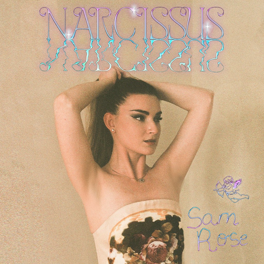 saamroze's tweet photo. one now and the rest soon 💫 “narcissus” is out 😭 • link in bio 

photo @yasminediba
wardrobe @whatgoesaroundnyc 
makeup @andremakeup 
art @elizanweber 
producer @manbesolo @gordonraphael 
engineer @brentkmusic https://t.co/AI8SpW55lS