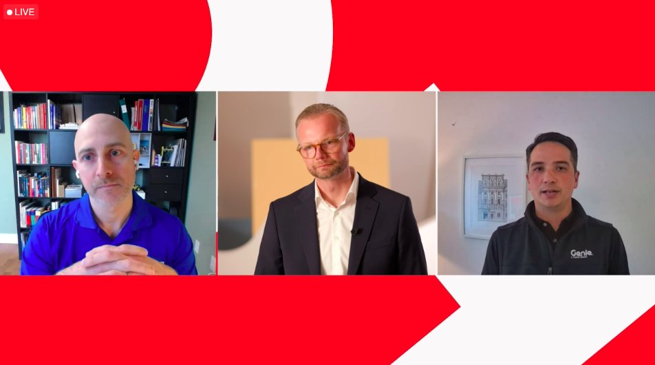 trackunit's tweet photo. Next up we have a panel discussion with @CooperEquip & @TerexCorp hosted by @Brogaards. Together they'll explore what is next for construction. #TrackunitNext #WeAreTrackunit https://t.co/MgLh5cj0px