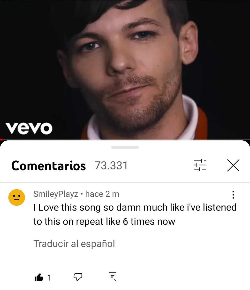 localsreacttoLT's tweet photo. 9️⃣6️⃣th YouTube reaction!

Some comments that have been left under the music video of "Miss You", the amazing single by @Louis_Tomlinson 🎸

The first comment says "Louis' fans are the best. They made me love this boy" 🥺

 #LouisTomlinson https://t.co/rDpNaU2mul
