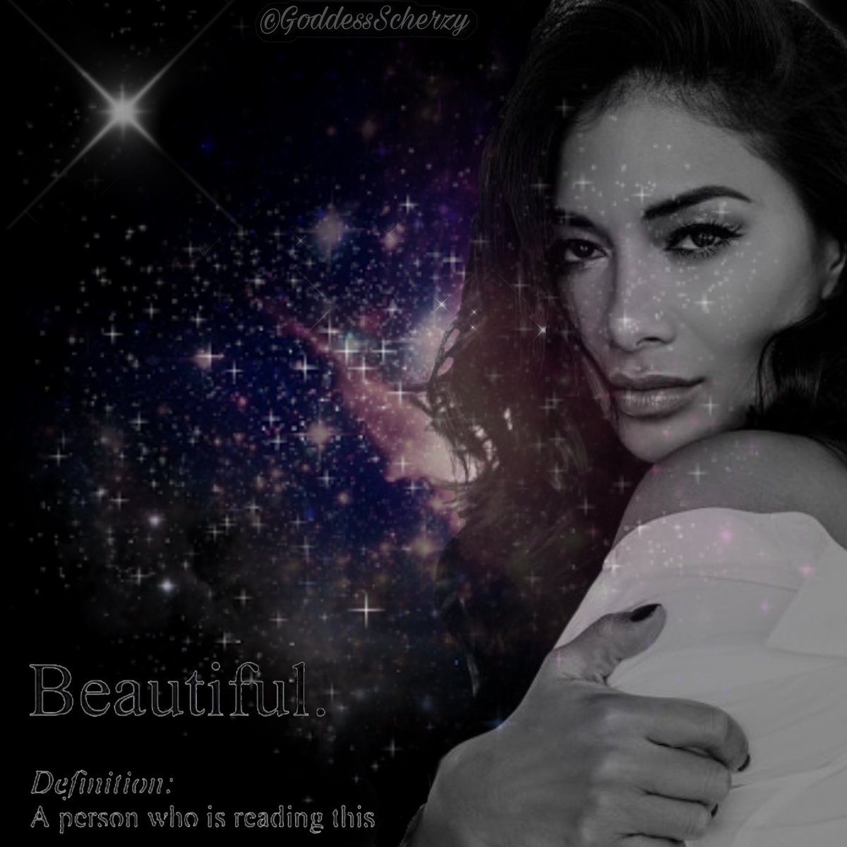 If you haven’t heard it today - you are beautiful, strong, unique ❣️ you are worth it and you matter, always 💋 #nicolescherzinger #goddess #youreenough